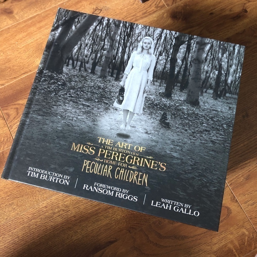 The Art of A Tim Burton Film Miss Peregrine’s Home For Peculiar Children HB book